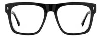 Montatura vista Dsquared Uomo ICON 0018BLACK CRYSTL52 - ICON 0018BLACK CRYSTL52